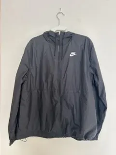 Nike ブラック フード付きジャケット