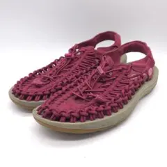 KEEN UNEEK キーン ユニーク サンダル 26cm ワインレッド