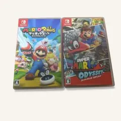 Switchソフト スーパーマリオ オデッセイ & マリオ + ラビッツ