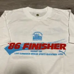 希少品 デッドストック 日刊スポーツマラソン1986 FINISHER Tシャツのサムネイル