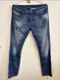 DIESEL ディーゼルTHAVAR-NE ジョグジーンズ　ダメージ加工　32