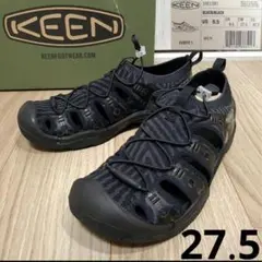 完売モデル KEEN EVO FIT 1 ブラック 27.5 サンダル キーン