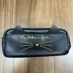 猫耳ペンケース She likes a Cat