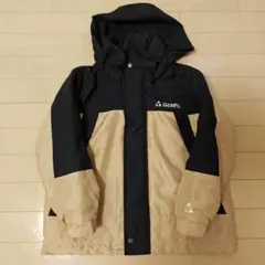 GERRY ベージュ×ブラック　中綿コート　130サイズ