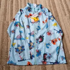 ポケモン 上着　120cm 水色