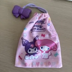 マイメロディ クロミ 巾着 ポーチ