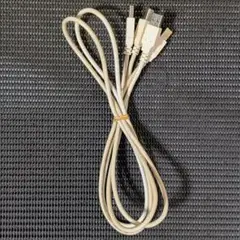 最安値】USB Type-A to Type-B ケーブル 2本セット 約1ｍ