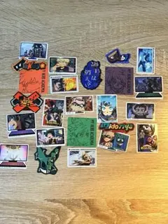僕のヒーローアカデミア　ヒロアカ　1番くじのシール　爆豪、出久、荼毘セット