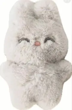 うさぎ型ぬいぐるみ グレー