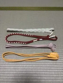 帯締め 4点セット まとめ売り 和装小物 着物 小物