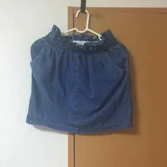 spray デニムスカート