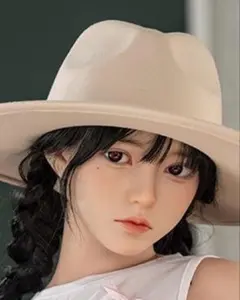 ヘッド単品:髪の毛と眉毛と睫毛植毛式口可動MYYY - メルカリ