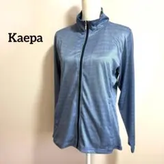 Kaepa フルジップ ジャージ ジャケット 薄手 チェック アームホール L