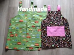 Handmadeキッズエプロン　3枚セット
