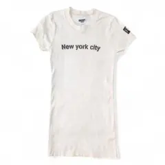 Y2K archive grunge DNKY Tシャツ ピチ USA製