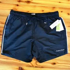 日本未入荷　Calvin Klein カルバンクライン　黒　スイムパンツ　XL