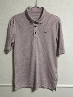 Nike ストライプ ポロシャツ M