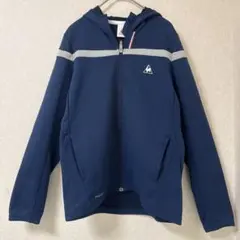 le coq sportif ジップアップパーカー ネイビー　フード　ジャージのサムネイル