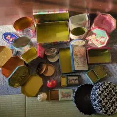 ディズニー ダッフィー 空き缶セット