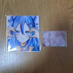 宵崎奏　ファンアート　色紙　ミニ色紙　ウエハースカード