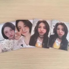 Red Velvet トレカ ウェンディ Chill Kill 4枚セット