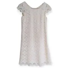 値下げ！【新品未使用】ストロベリーフィールズ 総レースワンピース Aライン 白