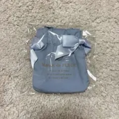 Maison de FLEUR ダブルリボンギャザートートバッグ キーホルダー