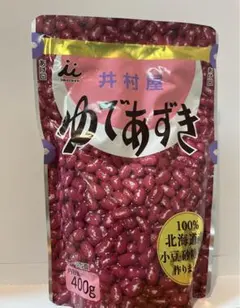 新品未開封　井村屋 ゆであずき 400g 賞味期限2026.10.16のサムネイル