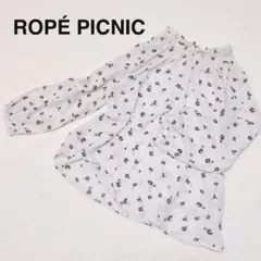 ROPÉ PICNIC ロペピクニック 花柄長袖ブラウス サイズ38