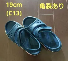 crocs サンダル 19cm   C13 傷あり