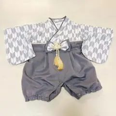 バースデイ　コトリ　袴ロンパース　80size