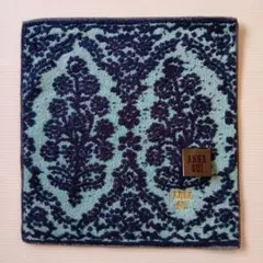 【未使用・タグ付き】両面とも素敵♪ANNA SUIのタオルハンカチ