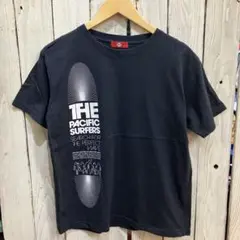 ☆LARK 英字 グラフィックプリント Tシャツ 黒