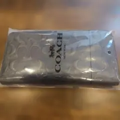 【新品未使用】付属品完品COACH シグネチャー長財布　黒