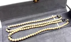 ①本真珠 パールネックレス SILVER 刻印 2点セット