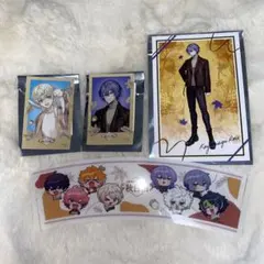 にじさんじ　まねきねこコラボ　緋八マナ　小柳ロウ　ステッカー　ポストカード