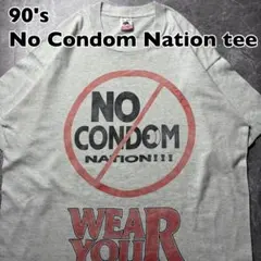 90s No Condom Nation エロTシャツ USA製 シングルのサムネイル