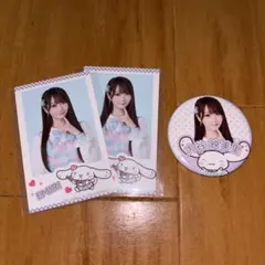 ＝LOVE 大谷映美里　シナモンコラボ　フォトカード　缶バッジ　セット