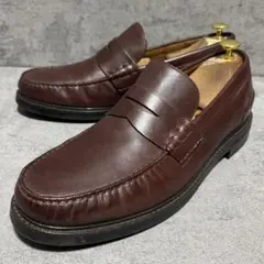 未使用級　コールハーン　コインローファー　ブラウン　本革　レザー　2151