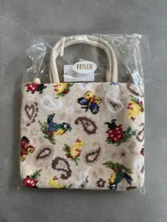 希少品 フェイラー ハイジチェック サイドポーチ クッキーベージュ