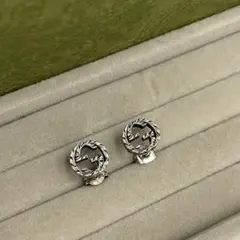 新品 GUCCI インターロッキングG ピアス アラベスク ミケーレ期 片耳