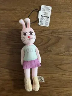 新品 タグ付き】ギャグ漫画日和GO うさみちゃん ぬいぐるみ マスコット