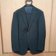 ORIHICA ネイビー ストライプ ビジネススーツ　メンズ A5