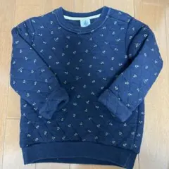 プチバトー　18m キルティングトレーナー