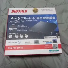 新品！BUFFALO Blu-ray Drive BRXL-PTB3U3-BKD