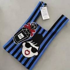 未使用　HAPPYFACE ハッピーフェイス ニットバッグ