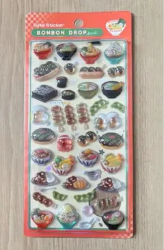 ボンボンドロップシール 和柄 ラーメン 日本食 新品