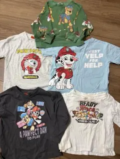 パウパト　まとめ売り　半袖Tシャツ　長袖Tシャツ　110 120 マーシャル