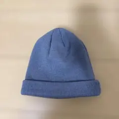 BACK NUMBER 青 ニット帽 フリーサイズ