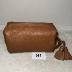 91 極美品 アカーテ ACATE セカンドバッグ ベージュ - メルカリ